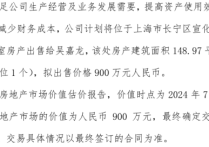 玉兰股份计划以900万将位于上海市长宁区宣化路299弄3号11C室房产出售给吴嘉龙